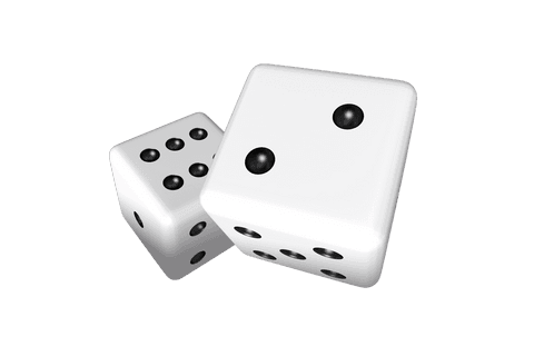 transparent 3d dice with number five and two displayed - Download Free Stock Videos Pikwizard.com