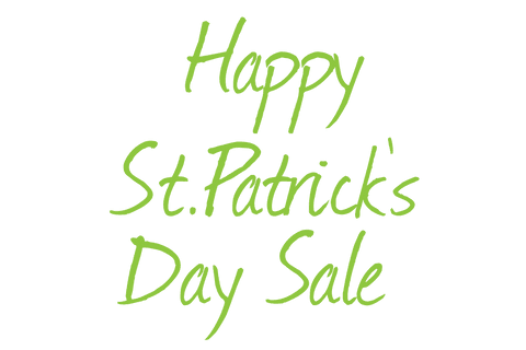 Happy St. Patrick's Day Sale Text Illustration on Transparent Background - Download Free Stock Videos Pikwizard.com