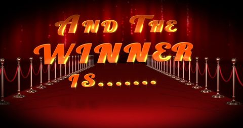 Award Ceremony Celebration With Red Carpet Background