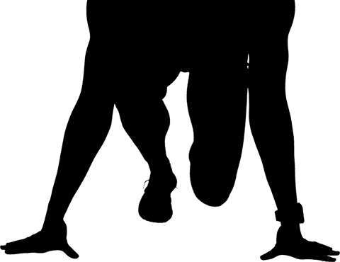 Vector Silhouette of Male Runner on Transparent Background - Download Free Stock Videos Pikwizard.com