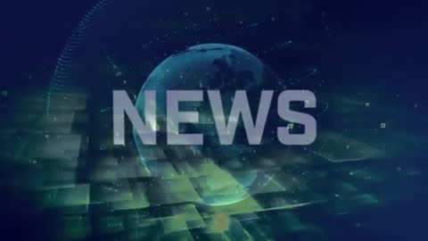 Futuristic Digital Globe Underneath News Overlay in Tech Broadcast