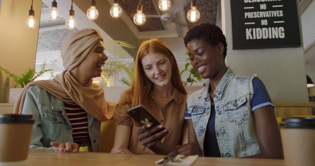 Diverse Group of Young Women Bonding and Enjoying Time Together - Download Free Stock Images Pikwizard.com