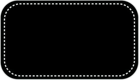 black label with white stitched edge design on transparent background - Download Free Stock Videos Pikwizard.com