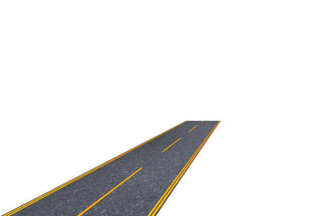 Isolated Road with Markings on Transparent Background for Travel Concept - Download Free Stock Videos Pikwizard.com