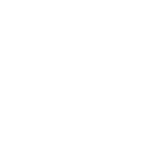 Digitally illustrated white hearts pattern on transparent background