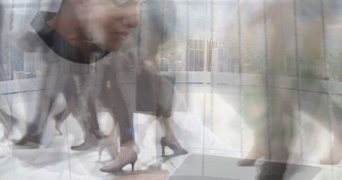 Conceptual Urban Worker Multitasking with Technology and Modern Cultur - Download Free Stock Images Pikwizard.com