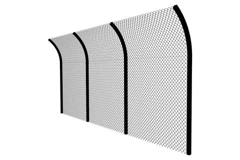 transparent silhouette of fence on black background - Download Free Stock Videos Pikwizard.com