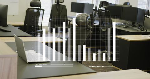 Financial Analysis in Modern Workspace with Digital Display - Download Free Stock Images Pikwizard.com
