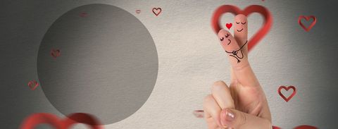 Playful Fingers Illustrating Love for Romantic Celebrations - Download Free Stock Templates Pikwizard.com