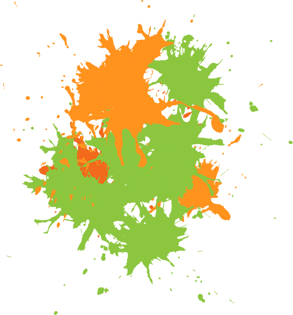 Colorful Paint Splashes on Transparent Background - Download Free Stock Videos Pikwizard.com