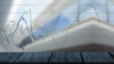 Global Finance Analysis Over Urban Skyline