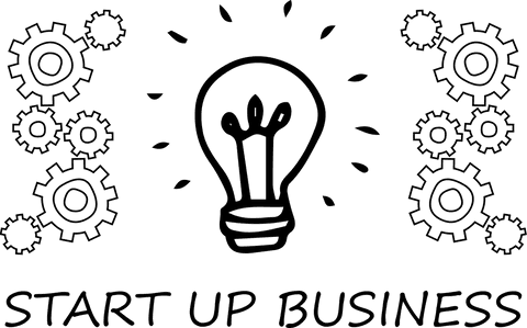 light bulb illustration with start up business text on transparent background - Download Free Stock Videos Pikwizard.com