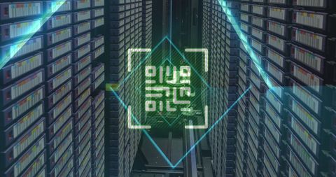 digital data processing on high-tech servers in modern data center - Download Free Stock Images Pikwizard.com