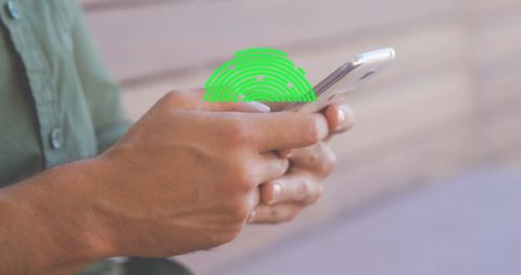Biometric Verification Technology Using Smartphones - Download Free Stock Images Pikwizard.com