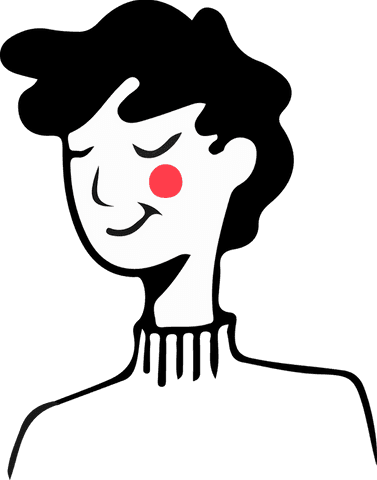 minimalist cartoon character with transparent background - Download Free Stock Videos Pikwizard.com