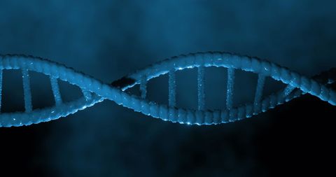 Futuristic Digital DNA Strand Chromosome Helix - Download Free Stock Images Pikwizard.com