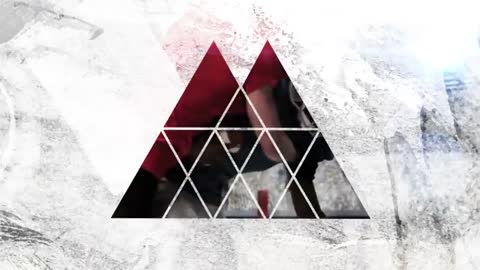 Modern Abstract Geometric Triangle Design with Texture