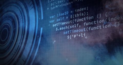 Programming Code and Cybersecurity Digital Interface - Download Free Stock Images Pikwizard.com