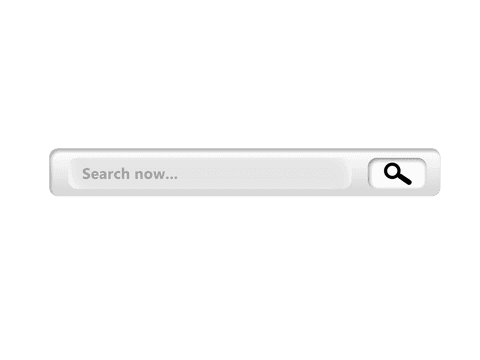 transparent search bar interface on clear background - Download Free Stock Videos Pikwizard.com
