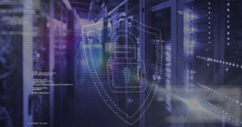 Data Security and Processing in Server Room - Download Free Stock Images Pikwizard.com