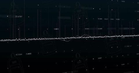 dynamic financial data visualization with tech concept background - Download Free Stock Images Pikwizard.com