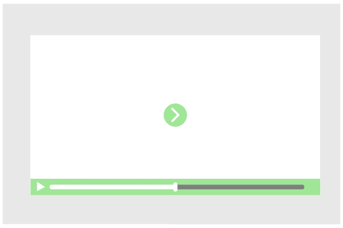 Transparent Digital Media Player Interface with Copy Space - Download Free Stock Videos Pikwizard.com