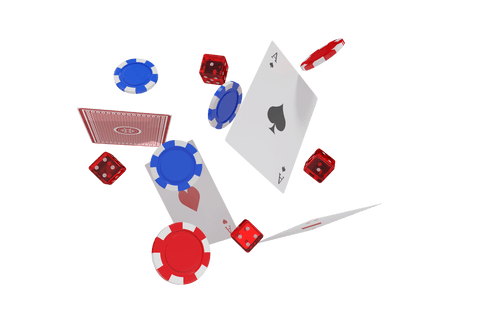 transparent 3d playing cards, dice, and casino tokens illustration - Download Free Stock Videos Pikwizard.com