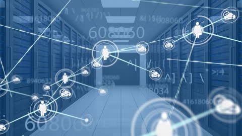 Global Network Connections in Digital Data Center