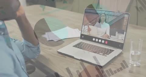 Online Meeting and Data Analysis in Business Setting