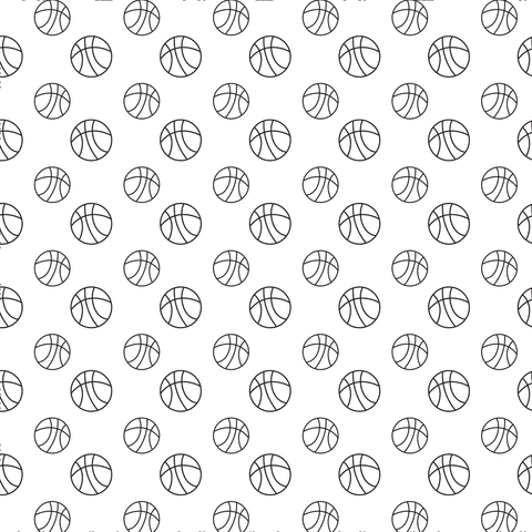 Transparent Black Basketball Pattern on Clear Background - Download Free Stock Videos Pikwizard.com