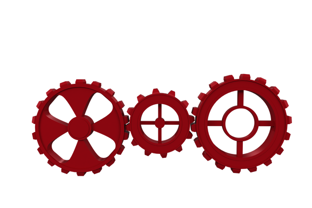 Red Cogs on Transparent Background Showing Mechanical Concept - Download Free Stock Videos Pikwizard.com