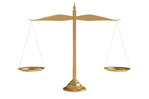 golden weighing scale on transparent background for balance design - Download Free Stock Videos Pikwizard.com