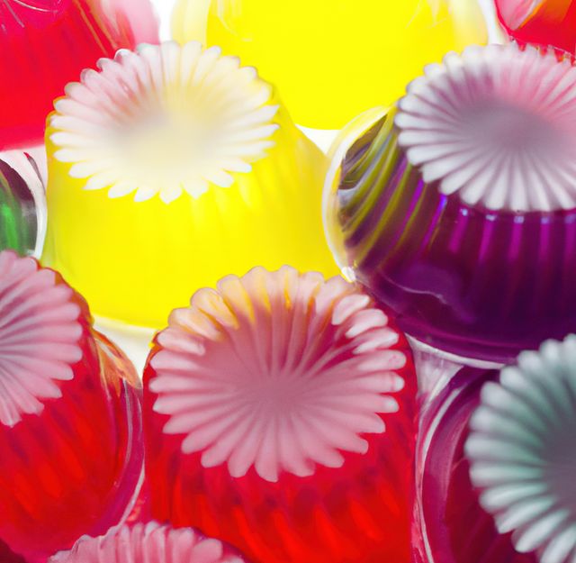 Image of close up of multiple colourful jellies background - Download Free Stock Photos Pikwizard.com