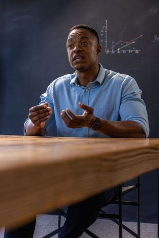 Professional Presentation on Analytics in Classroom Setting