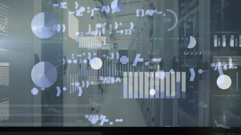 Digital Holographic Infographics in Secure Server Room