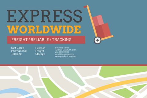 Globally Efficient Logistics Solutions Concept - Download Free Stock Templates Pikwizard.com