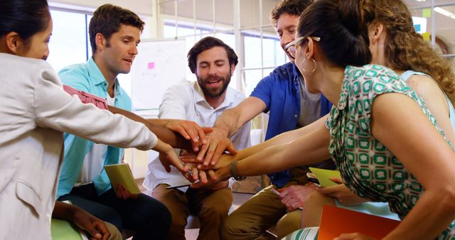 Diverse Team Engaging in Group Cooperation Meeting - Download Free Stock Images Pikwizard.com