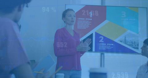 Financial Data Processing with Diverse Collaborators in Modern Office