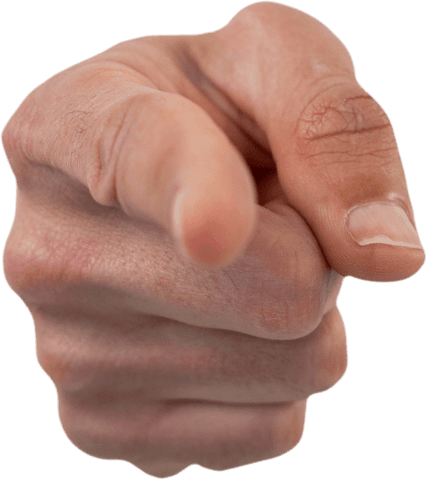 transparent hand pointing forward close-up high resolution - Download Free Stock Videos Pikwizard.com