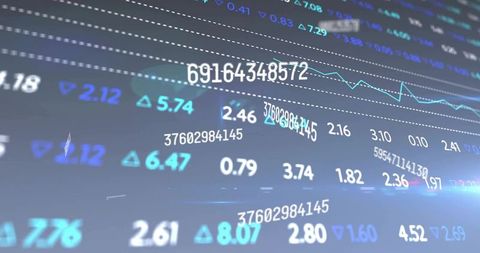 Digital Concept of Advanced Data Visualizations in Technology