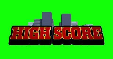 High score urban digital interface concept