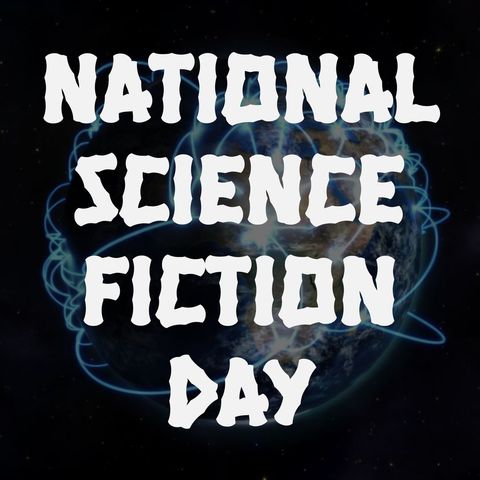 national science fiction day cosmic celebration template - Download Free Stock Templates Pikwizard.com