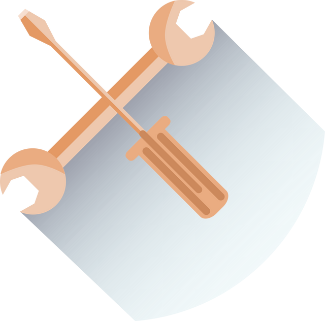 Transparent Wrench and Screwdriver Icon with Ombre Background - Download Free Stock Videos Pikwizard.com