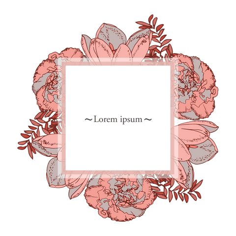 Transparent Floral Wreath Template For Cards - Download Free Stock Videos Pikwizard.com