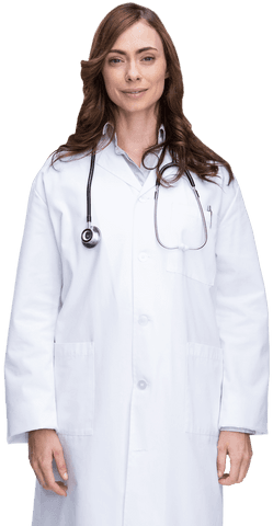 professional female doctor smiling confidently transparent background - Download Free Stock Videos Pikwizard.com