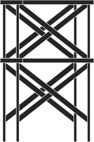 geometric x-shape structures on transparent background - Download Free Stock Videos Pikwizard.com
