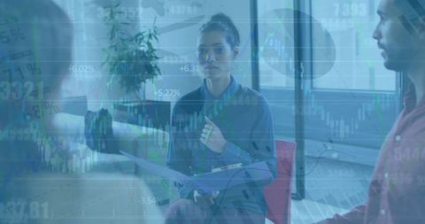 Diverse Business Team Analyzing Global Financial Trends - Download Free Stock Images Pikwizard.com