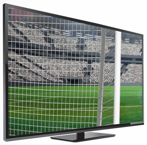 Transparent TV Screen with Football Stadium Background Illustration - Download Free Stock Videos Pikwizard.com