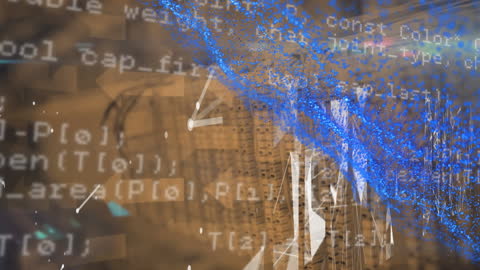 Abstract Digital Network with Data Processing Overlay