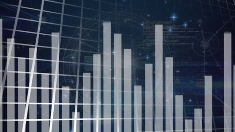 Digital Data Visualization with Abstract Graphs and Network Connections